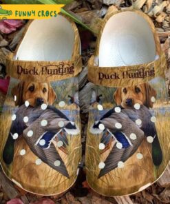 Duck Hunting Dog Crocs Shoes