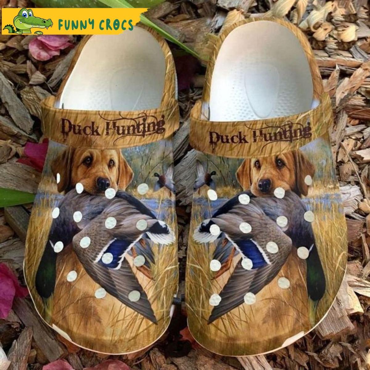 Deer Hunting Flowers Crocs Clog Shoes