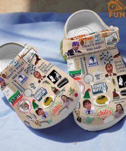 Dunder Mifflin Crocs Shoes