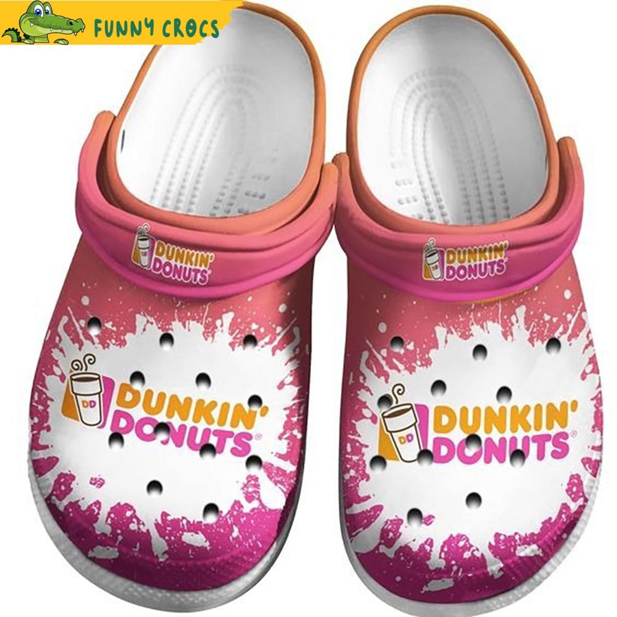 Dunkin Donut Gift For Lover Crocs Slippers