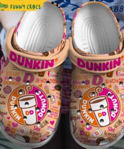 Funny Dunkin Donuts Crocs Sandals