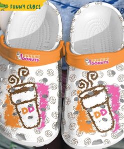 Dunkin Donuts Crocs Shoes For Men Women