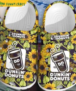 Dunkin Donuts Coffee Crocs Slippers