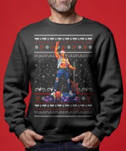 Eddie Munson Hero Stranger Things Christmas Sweater