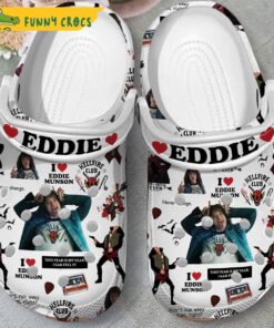 Eddie Munson Stranger Things Crocs Clogs