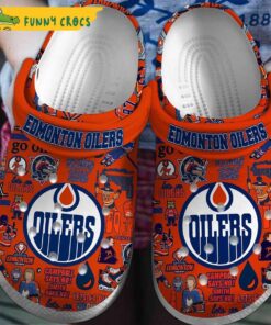 Edmonton Oilers Nhl Crocs Sandals