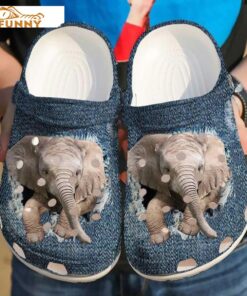 Elephant Christmas Crocs Sandals