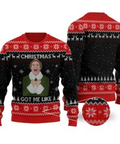 Elf Funny Christmas Sweaters