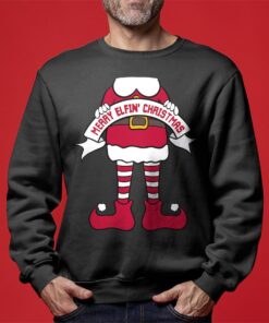 Elf Funny Ugly Christmas Sweater