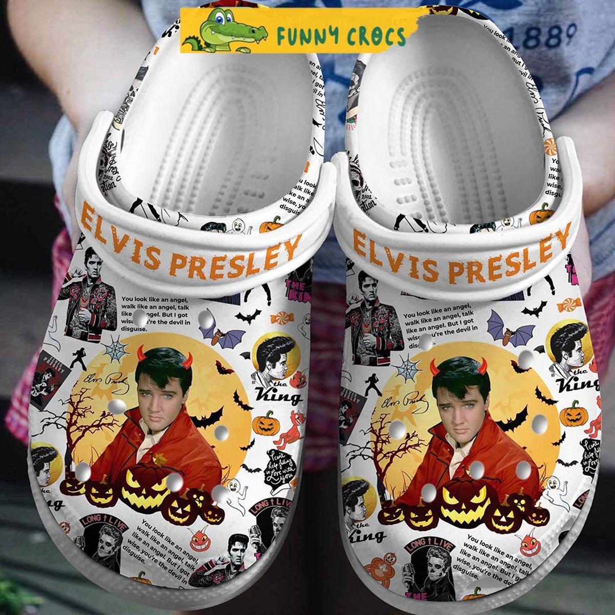 Elvis Presley Crocs Sandals