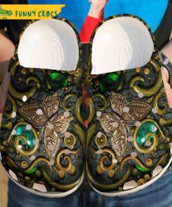 Ethereal Elegance Unleash Your Style With Butterfly Crocs Slippers