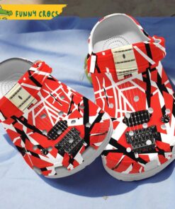 Evh Guitar Music Gifts Crocs Slippers