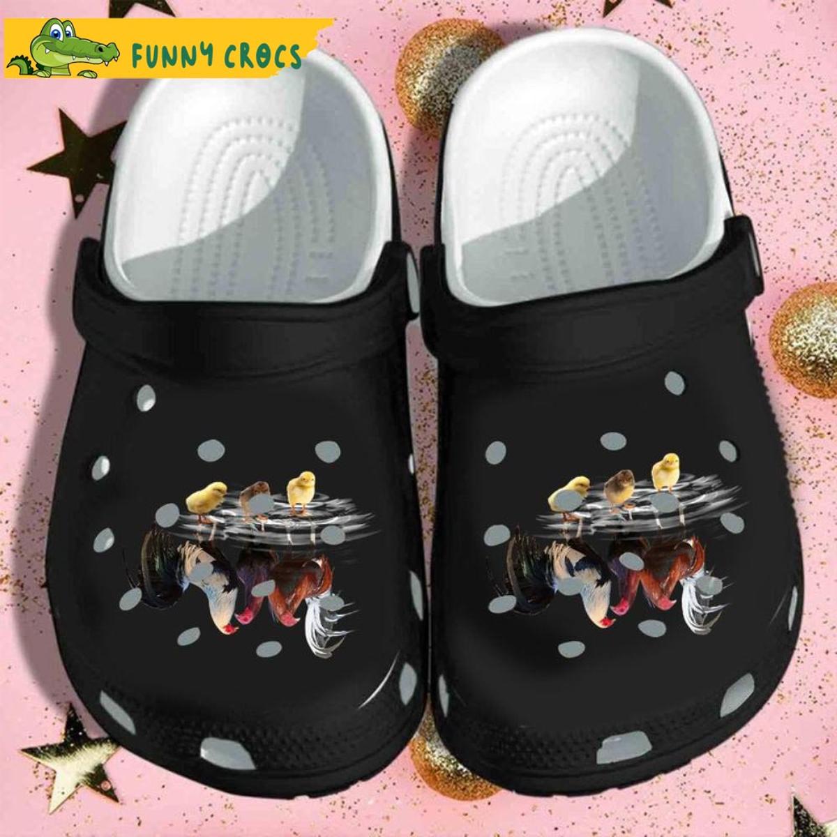 Farm Animal Chicken Crocs Shoes