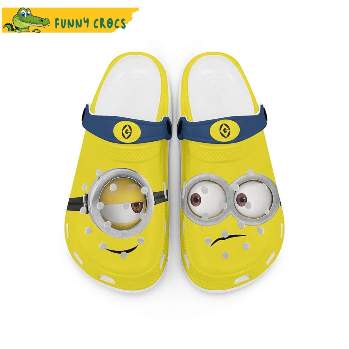 Custom The Rise Of Gru Minion Crocs Sandals