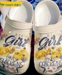 Farm Animal Chicken Crocs Shoes