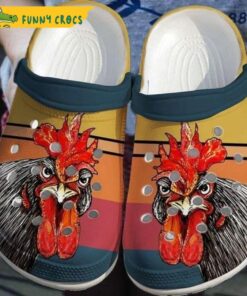 Farmhouse Rooster Chicken Crocs Sandals