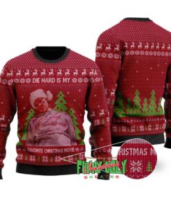 Favorite Christmas Movie Die Hard Ugly Sweater