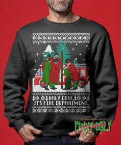 Fire Department A Christmas Story Womens Ugly Christmas Sweater