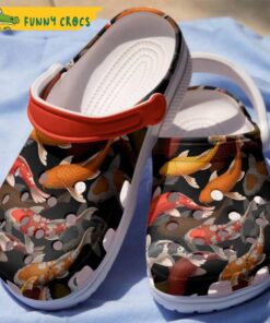 Fishing Koi Band Crocs Slippers