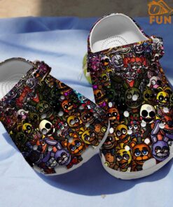 Five Nights At Freddy Characters Crocs Shoes