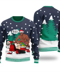 Surprising Frosty Barry Wood Funny Ugly Christmas Sweater