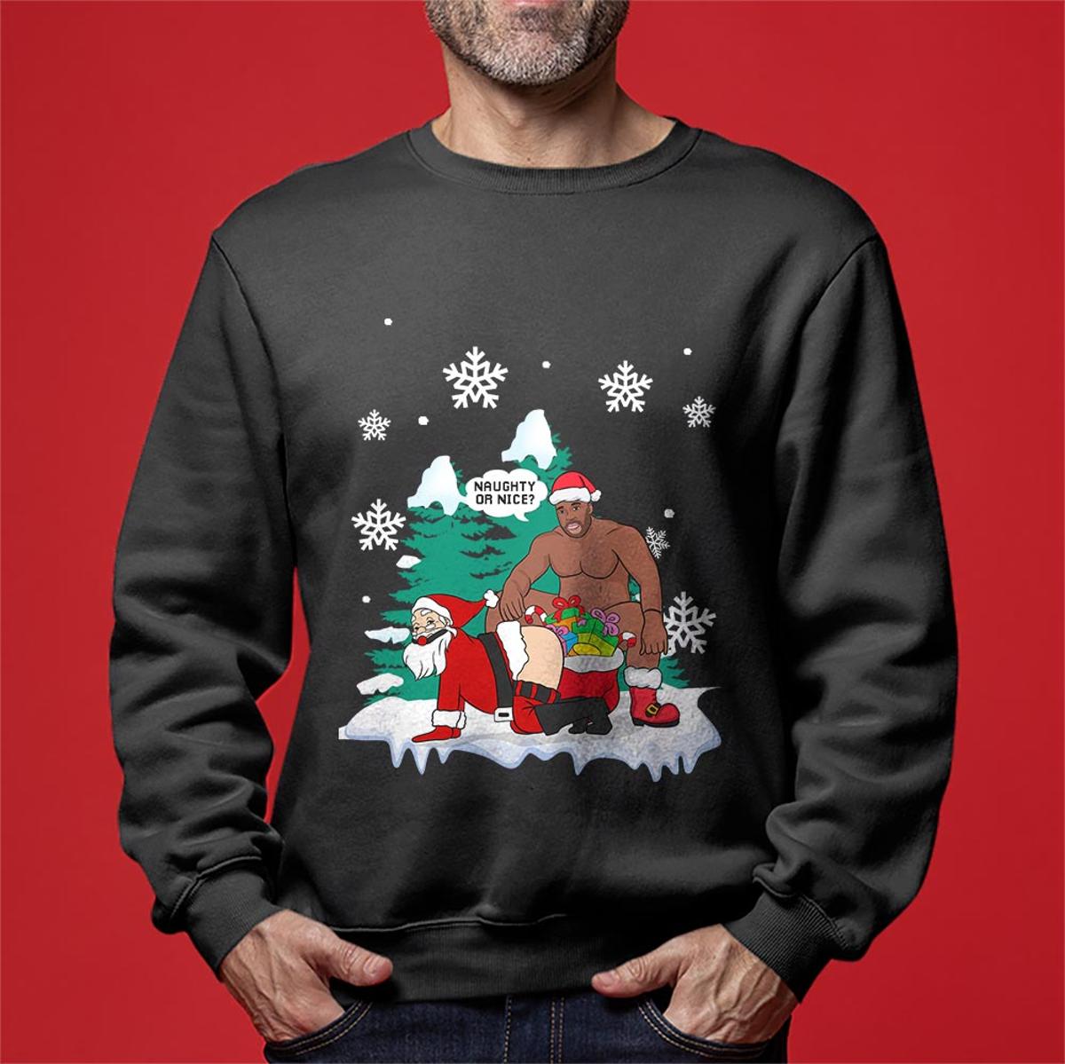 Classy Gingerbread House Mens Ugly Xmas Sweater