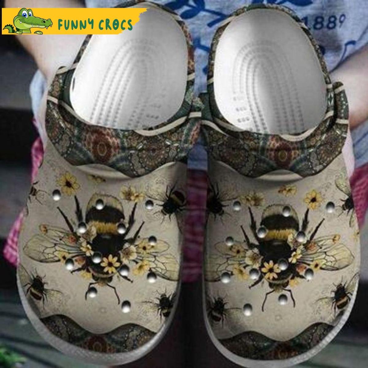 Camping Life Sunflower Floral Crocs Clog