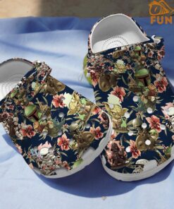 Floral Boba Fett Crocs Sandals