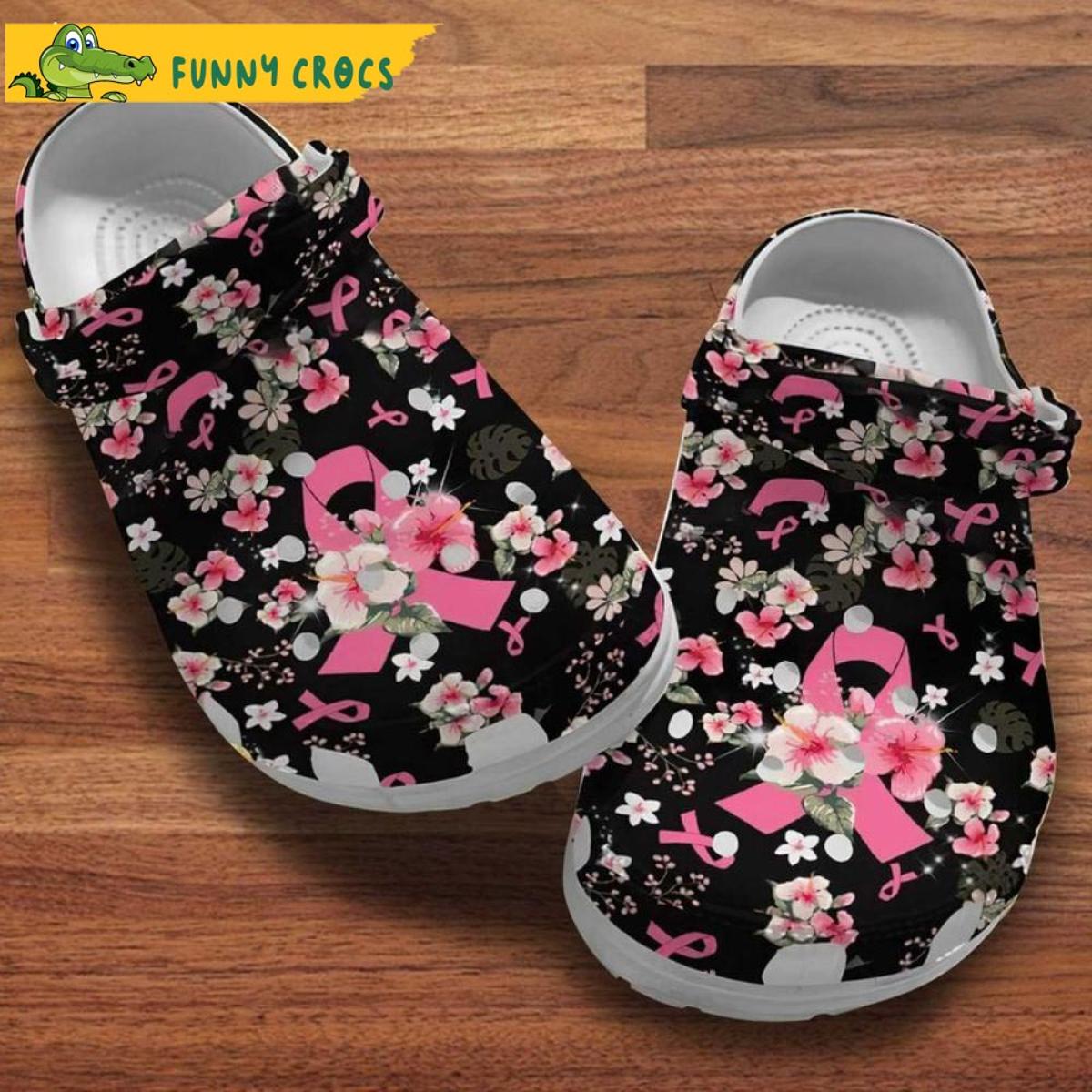 Floral Not All Angels Have Wings Black Nurse Crocs Clog Slippers