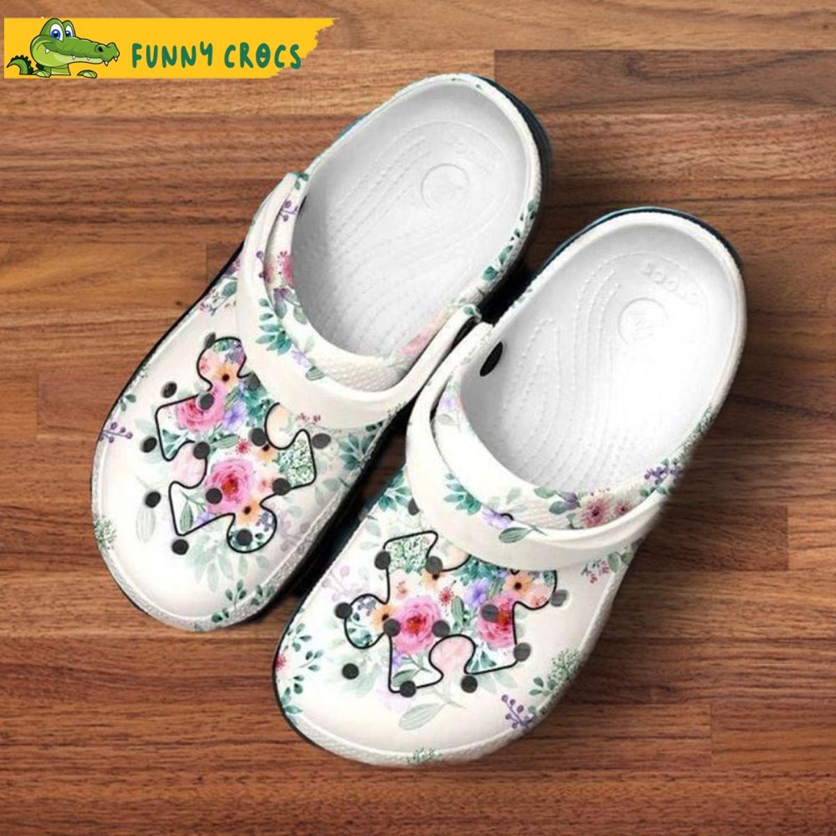 Funny Adorable Hedgehog Floral Crocs Shoes