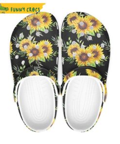 Vintage Flower Crocs Clogs