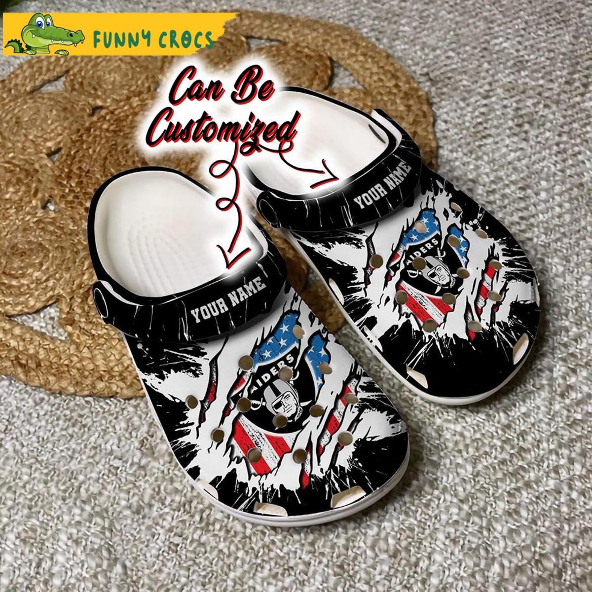 American Raiders Crocs Slippers