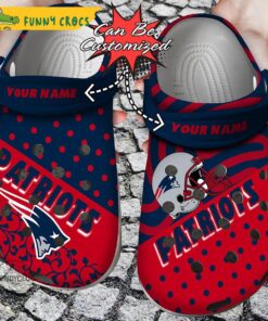 New England Patriots Nfl Crocs Clog