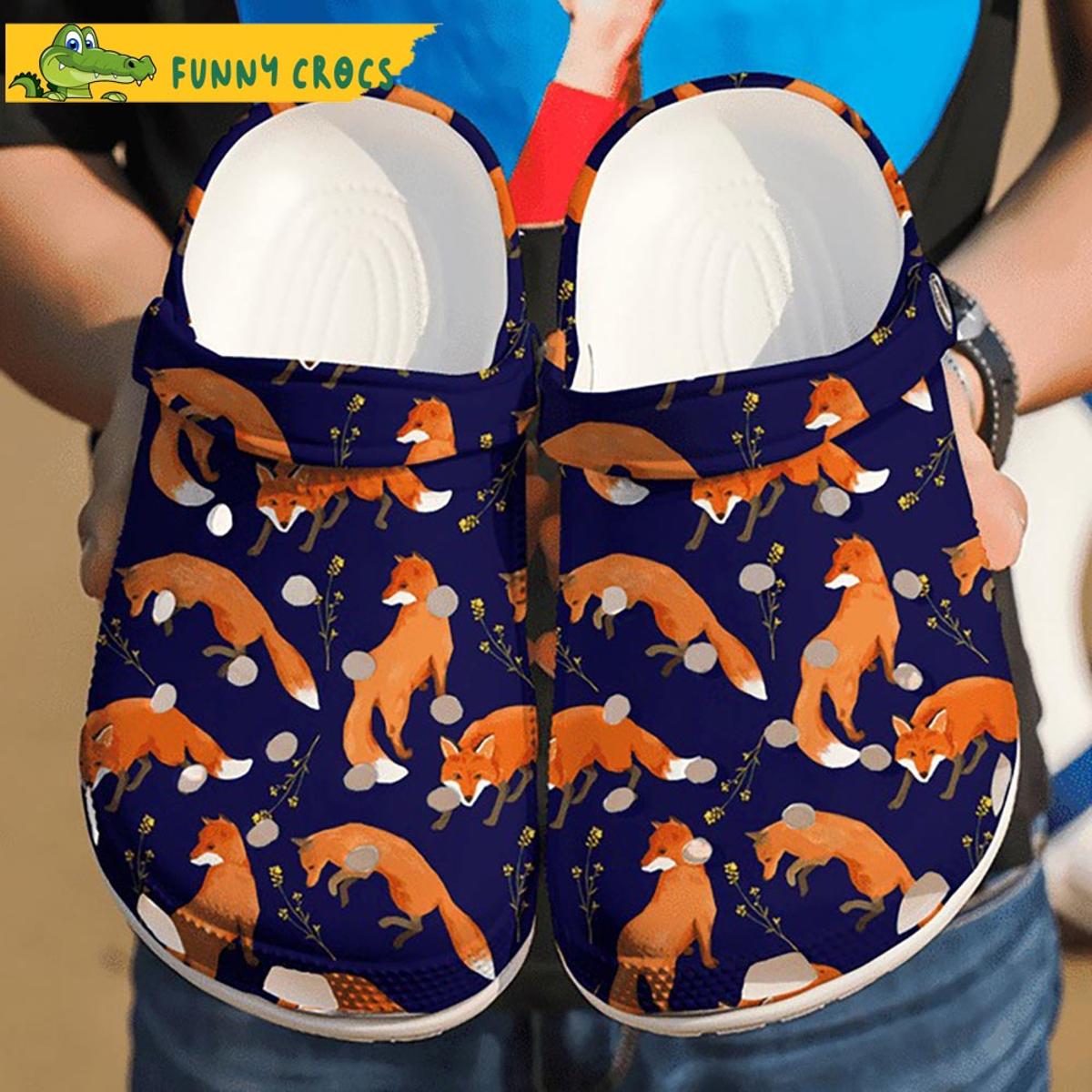 Fox Hunt Crocs Slippers