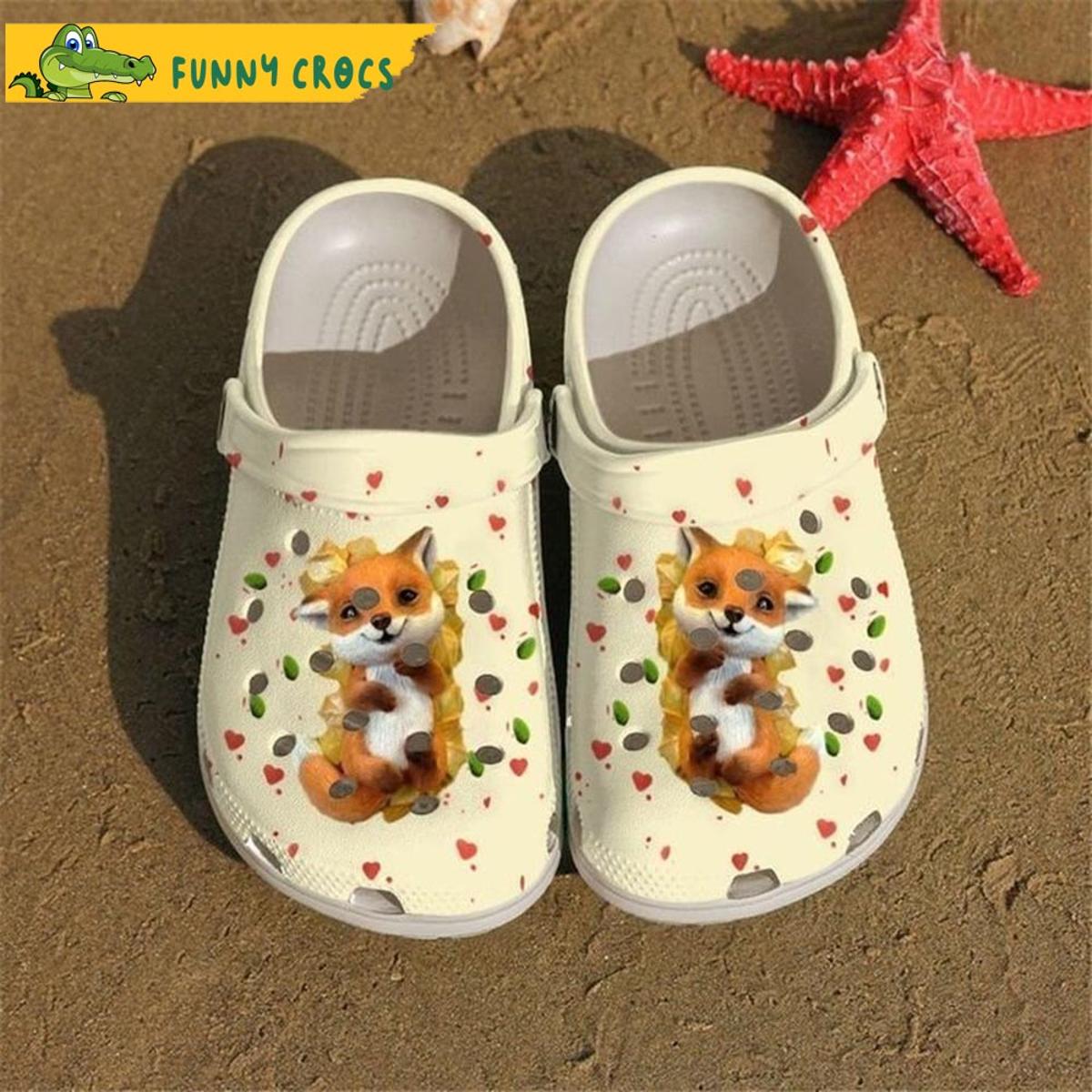 Fox Lovers Crocs Shoes