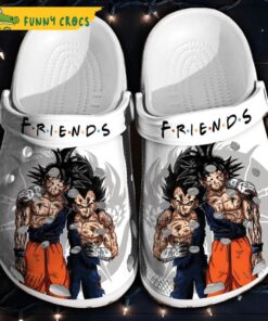 Friends Goku And Vegeta Dragon Ball Z Crocs Shoes