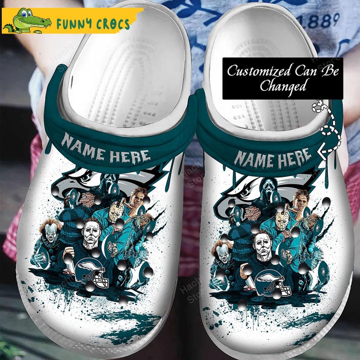 Friends Halloween Customized Philadelphia Eagles Crocs Clog