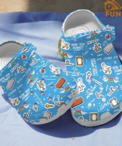 Friends Lobster Blue Crocs Sandals