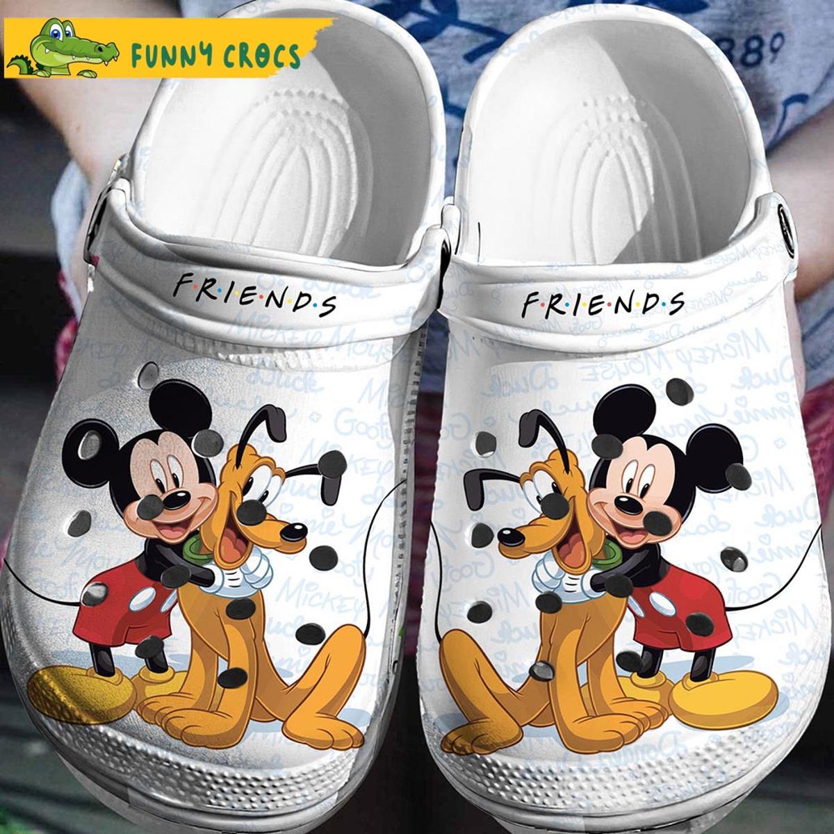 Gosh Cheese Mickey Mouse Crocs Clog Shoes