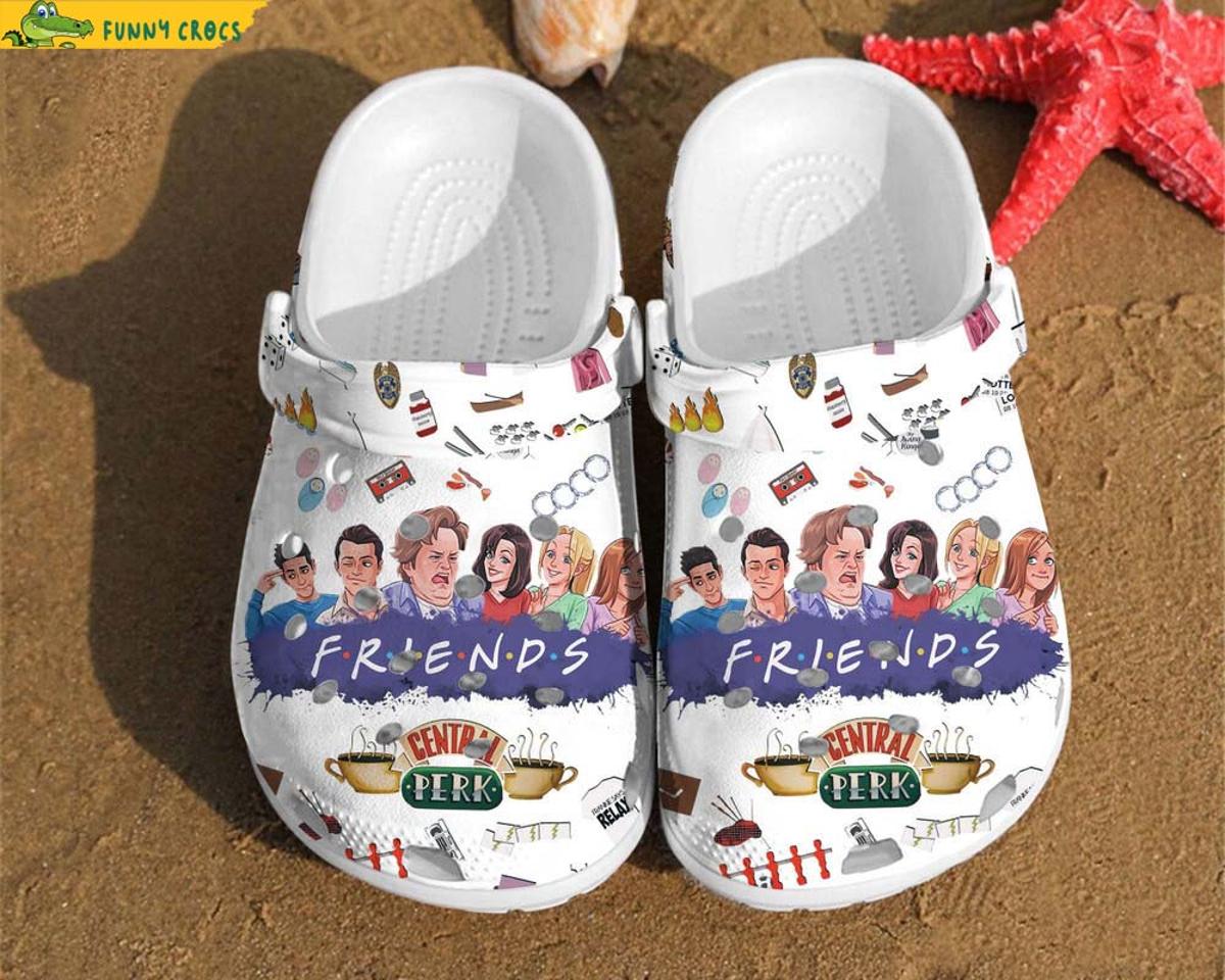 Chandler Bing Friends Crocs Clog Shoes