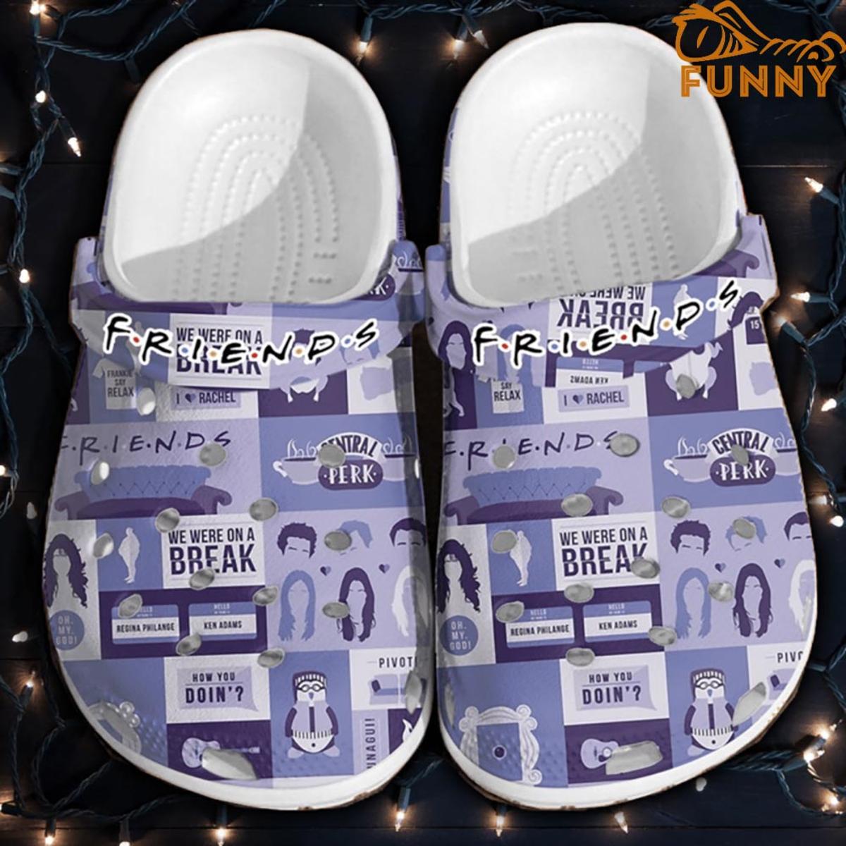 Friends Tv Series New Edition Crocs Slippers