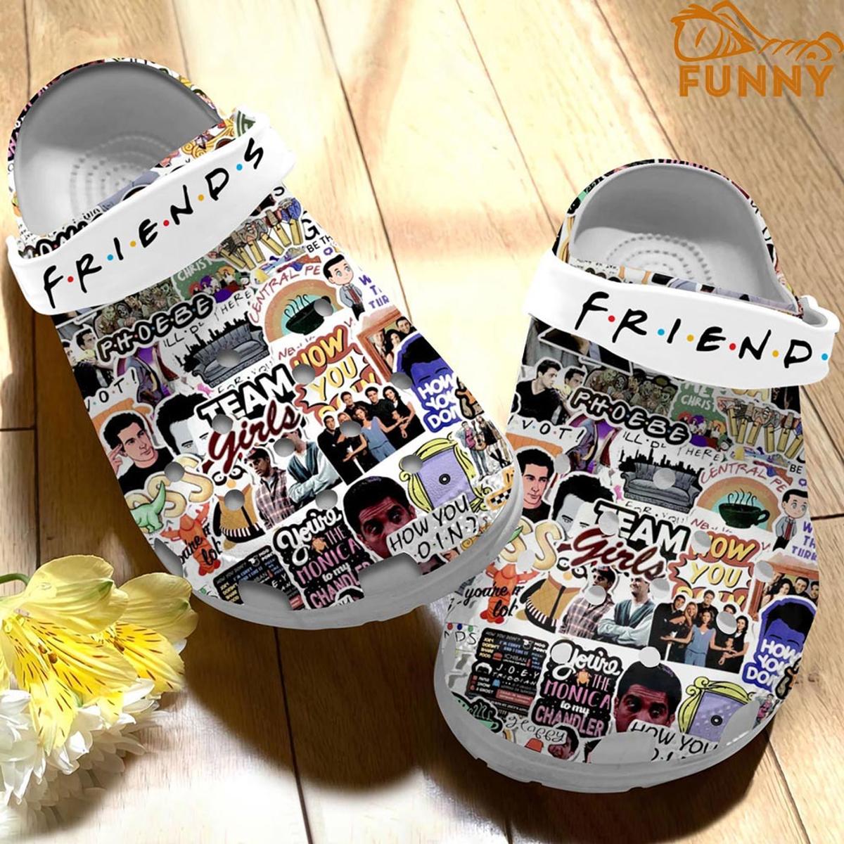 Friends Tv Series New Edition Crocs Slippers