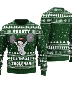 Frosty The Swoleman Ugly Sweater