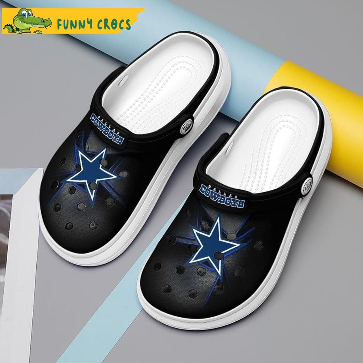Funny Dallas Cowboys Crocs Clog Slippers