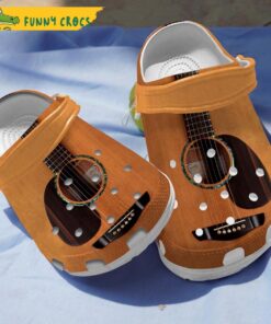 Funny Acoustic Guitar Crocs Shoes