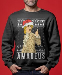 Amadeus Funny Ugly Christmas Sweater