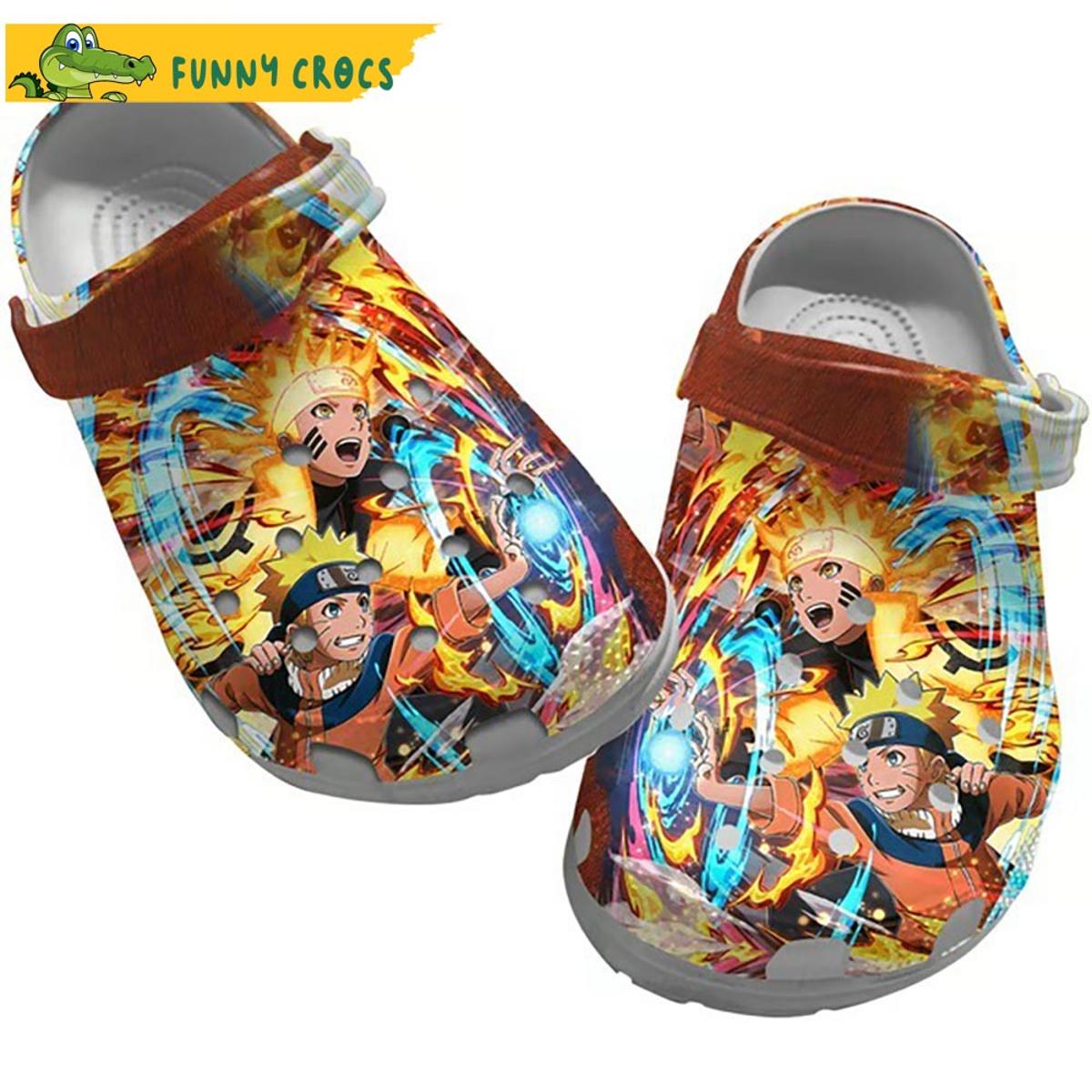 Funny Naruto Crocs Shoes