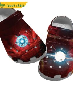 Galaxy Iron Man Crocs Clog Shoes
