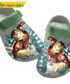 Tony Stark Net Worth Iron Man Crocs Clog Shoes