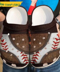 Funny Baseball Crocs Slippers